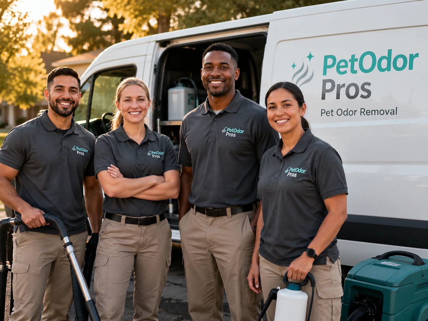 Pet Odor Removal team serving Damon, TX